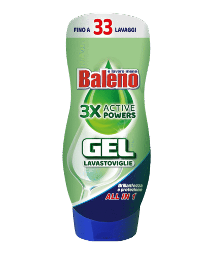 Baleno GEL lavastoviglie 33 LAVAGGI ACTIVE LIME