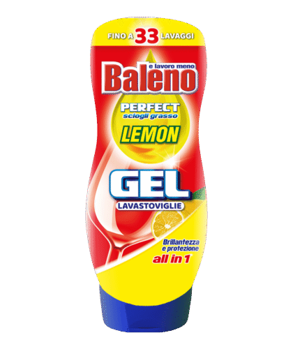 Baleno Gel Lavastoviglie 33 MISURINI LEMON