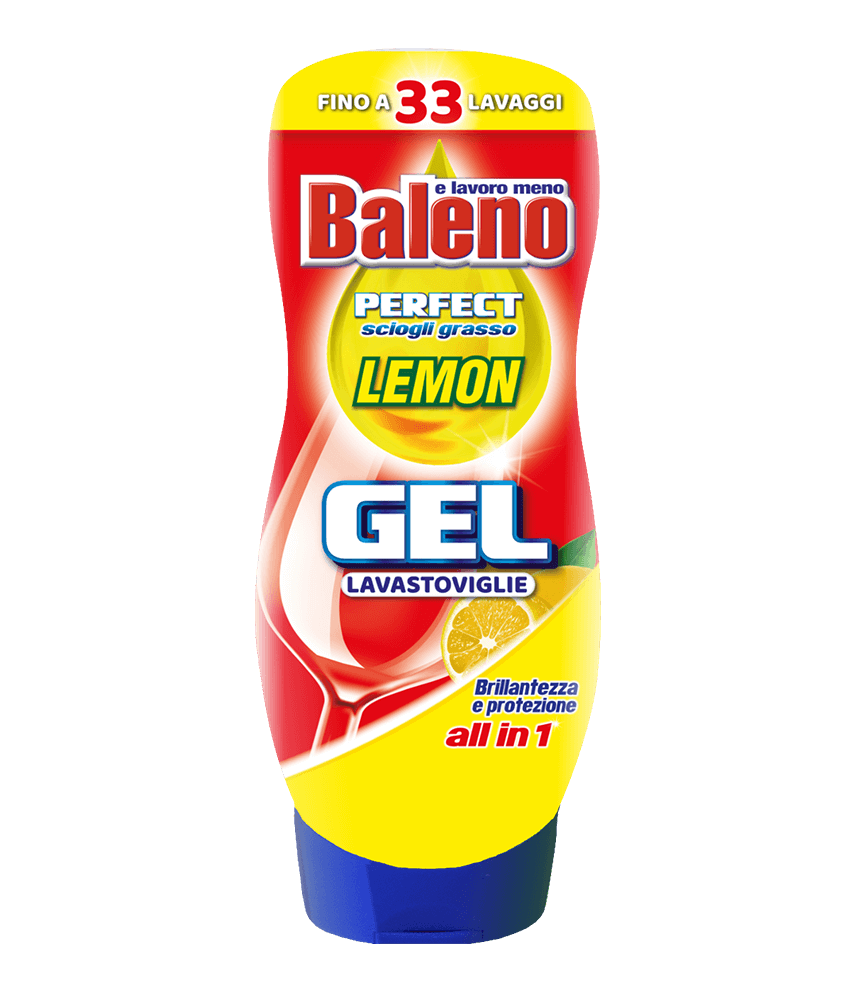 Baleno Gel Lavastoviglie 33 MISURINI LEMON