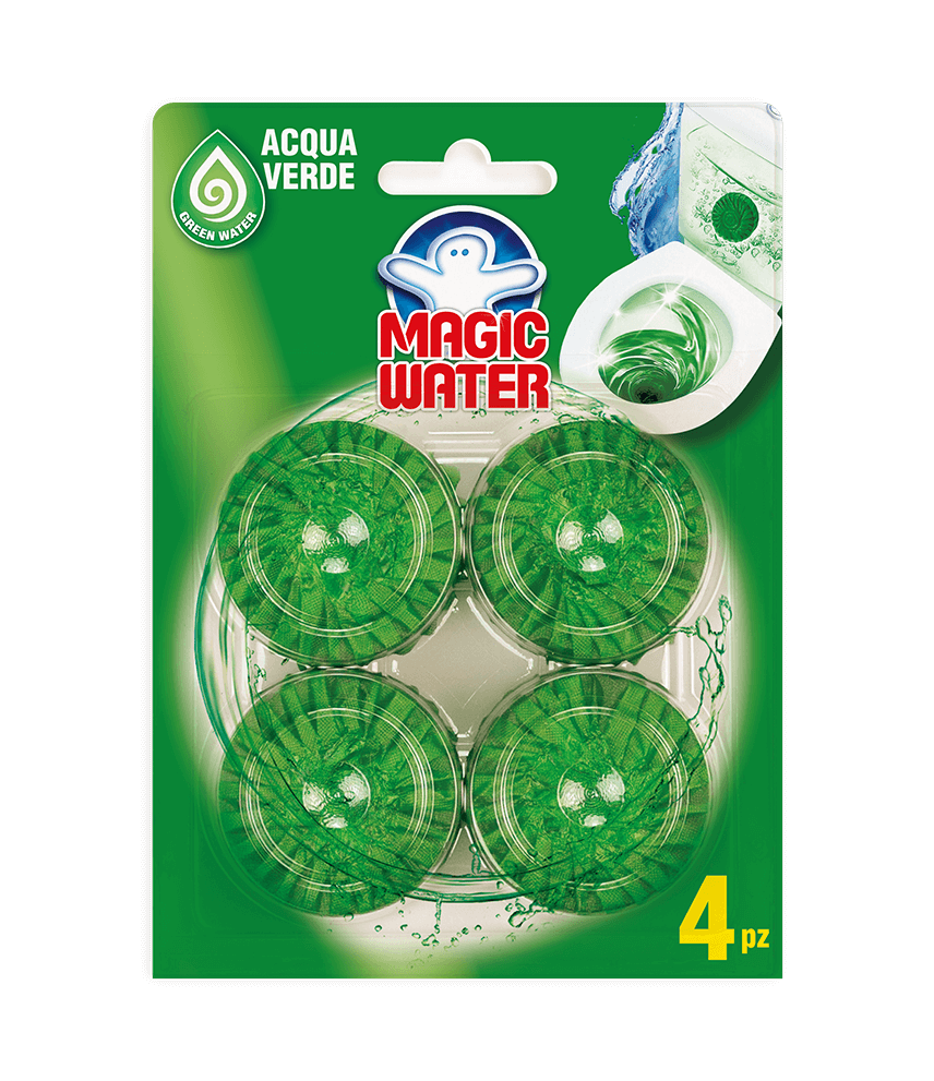 Magic Water ACQUA VERDE X4
