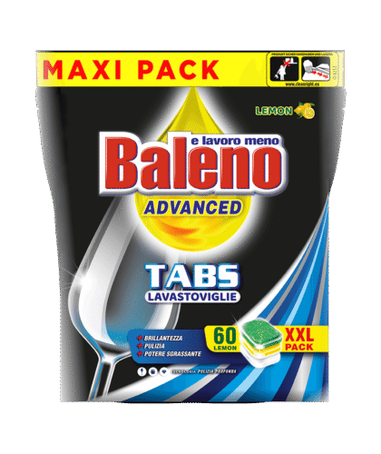 Baleno TABS LAVASTOVIGLIE 60 pz ADVANCED FORMULA