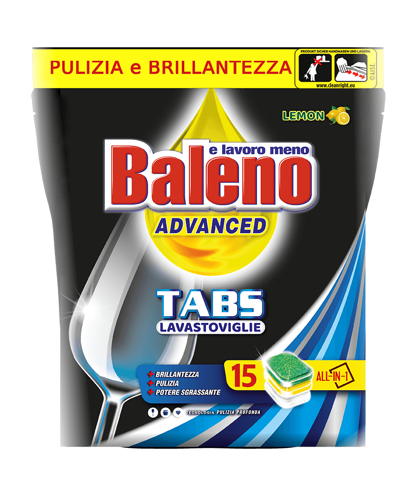 Baleno TABS LAVASTOVIGLIE x15 ADVANCED