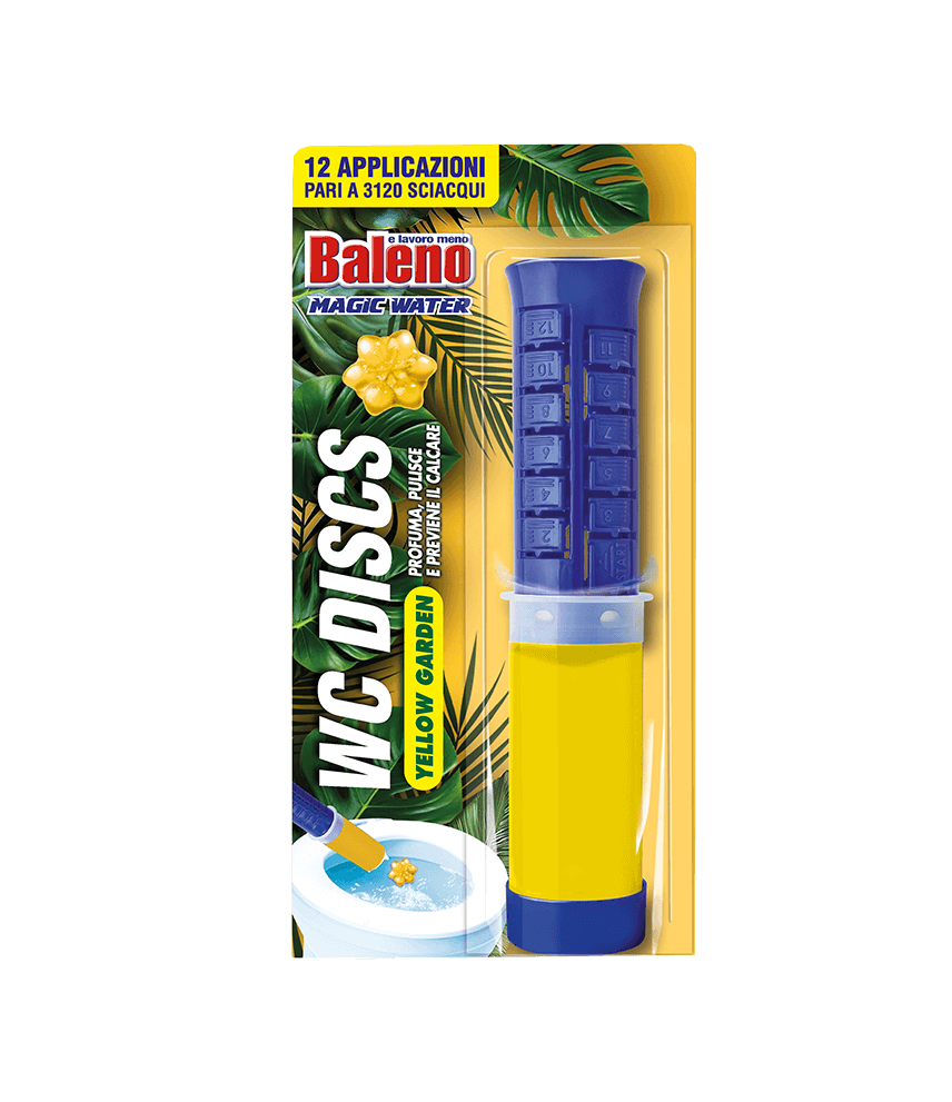 Magic Water WC Discs 12 Applicazioni Yellow Garden